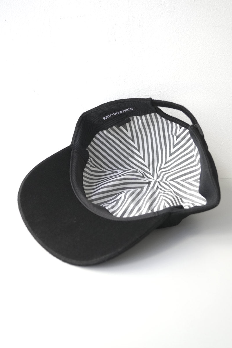 CASHMERE CAP / BLACK
