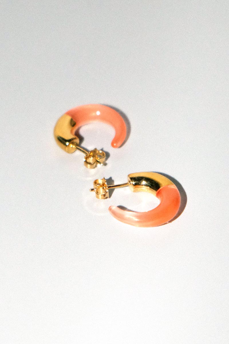 AMALTHEA EARRINGS / BLAZING ORANGE