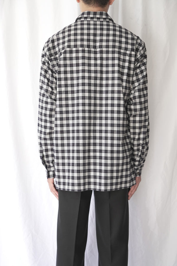 DOUBLE POCKET SHIRTS DJA 200/2 / WHITE [Kobe store]