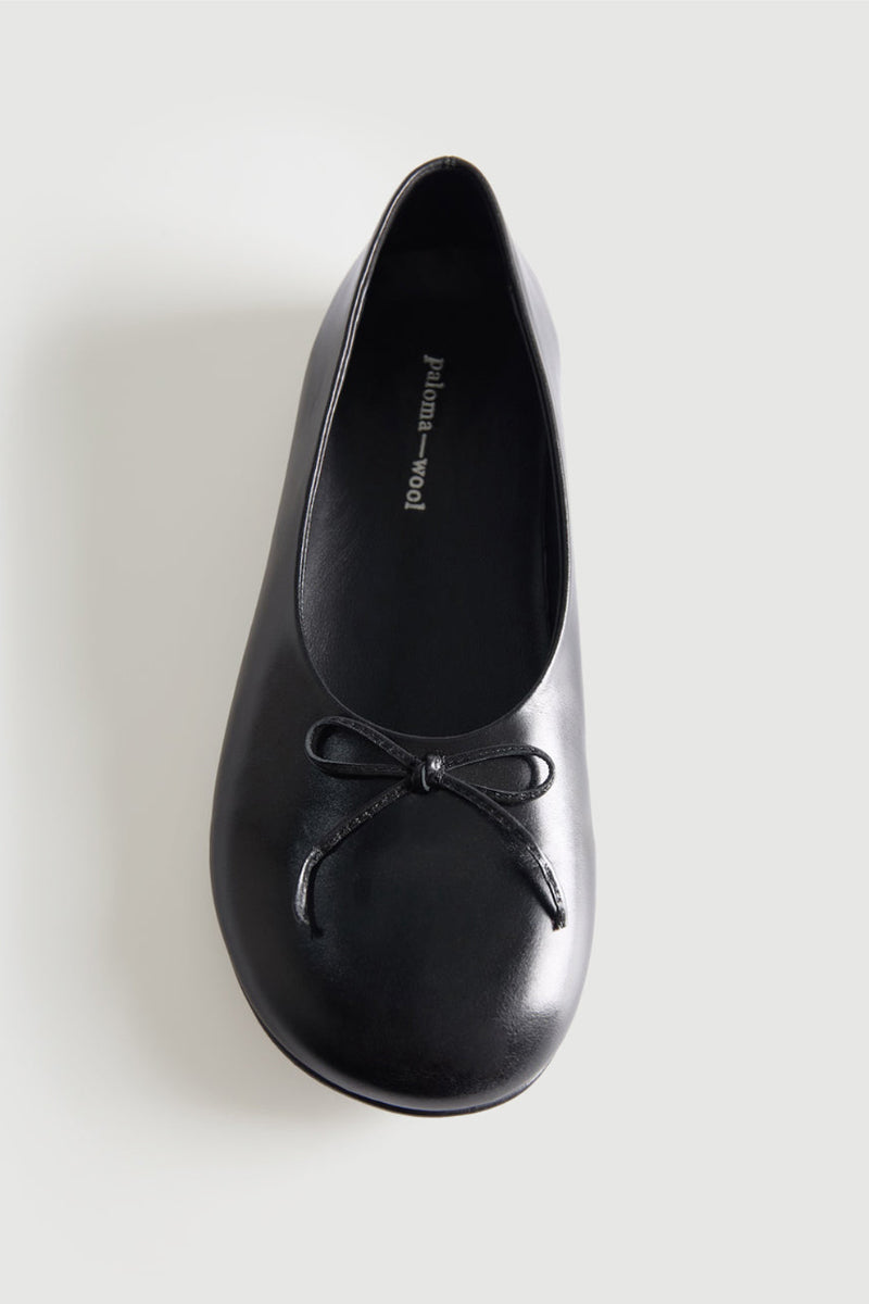 NAPOLI BALLERINE SHOES / BLACK