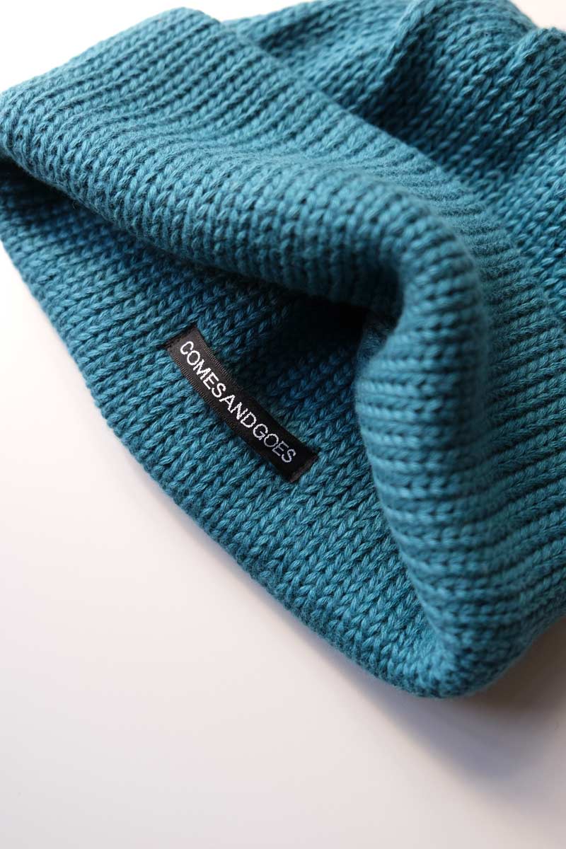 COTTON 3G STANDARD KNIT / BLACK 