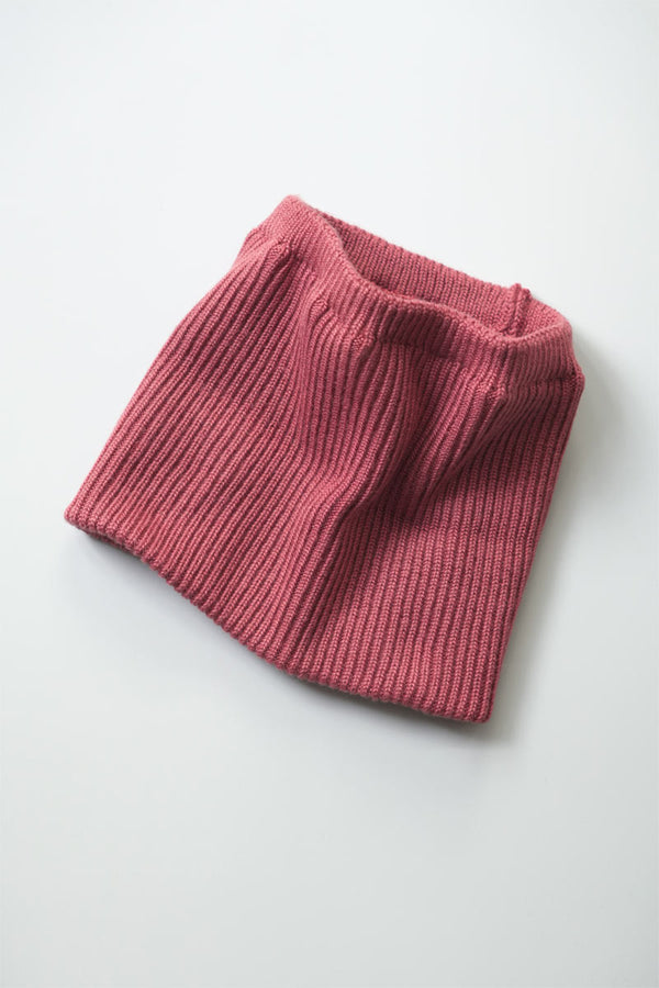 SILK FLAP HEADBAND / DARK PINK