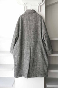 BIG BLOBBY COAT-DONY / GREY
