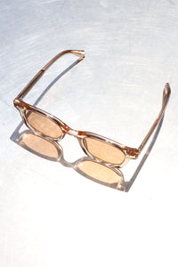 02.2M SQUARE SUNGLASSES / LIGHT ORANGE