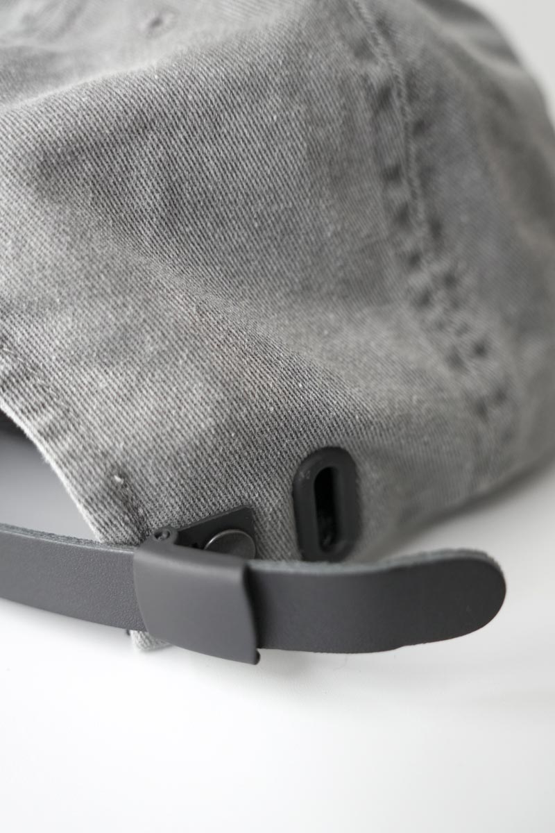 PIGMENT DYE CAP / LIGHT GREY