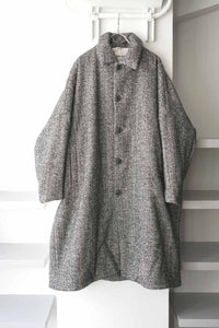 BIG BLOBBY COAT-DONY / GREY