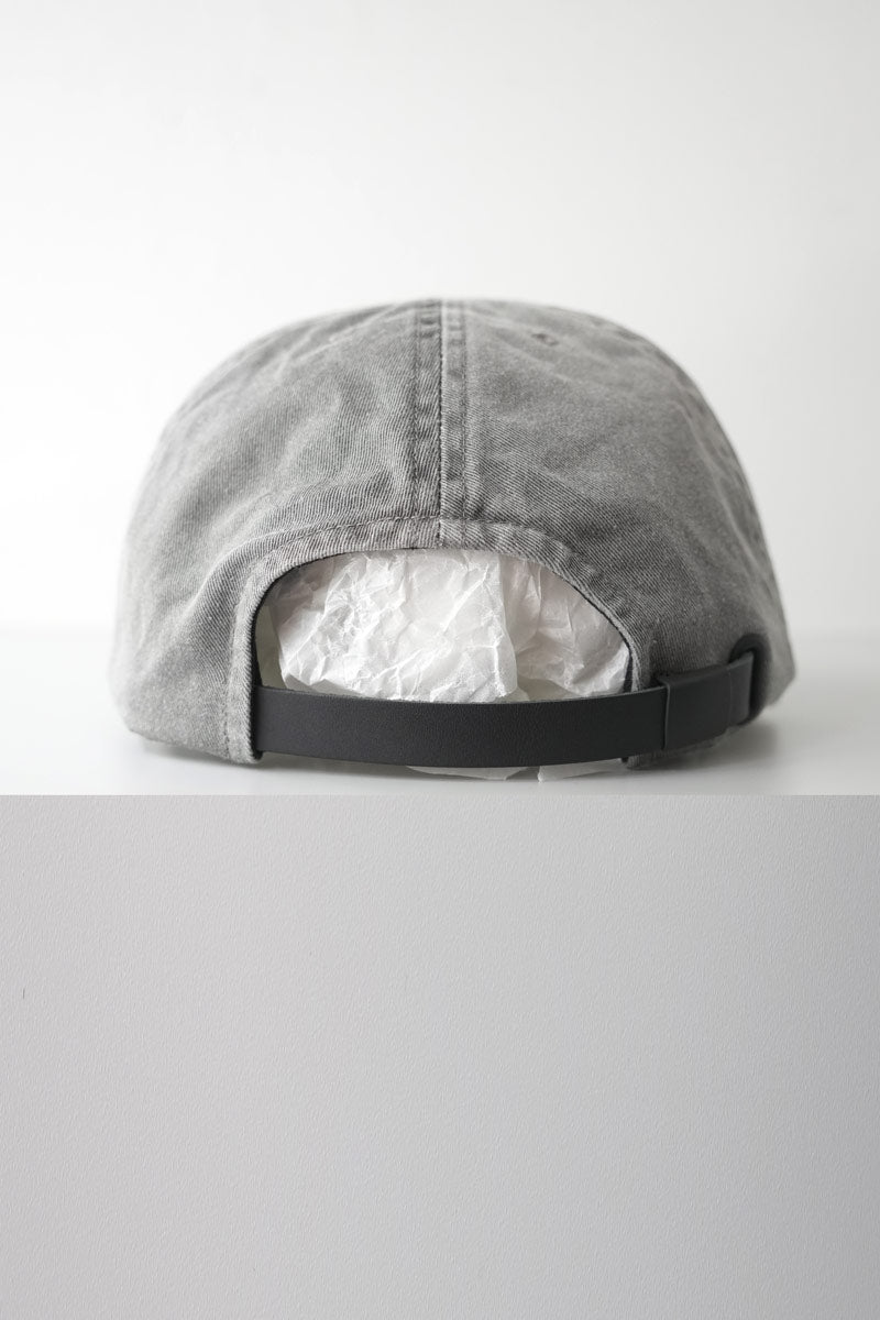 PIGMENT DYE CAP / LIGHT GREY