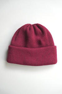 WOOL STANDARD KNIT / WINE
