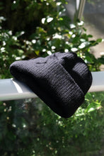 Load image into Gallery viewer, COTTON 3G STANDARD KNIT / BLACK 