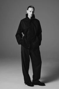 FISHING JACKET WAXED COTTON / BLACK [神戸店]