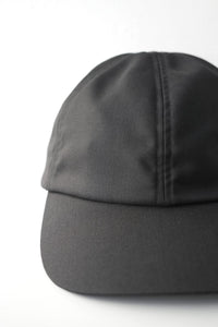 WASHABLE WOOL CAP / BLACK