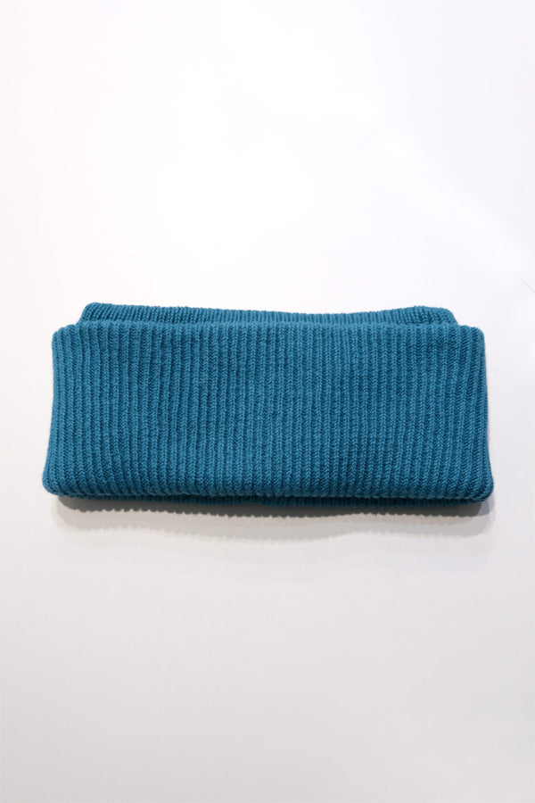 COTTON FLAP HEAD BAND / DARK GREEN 