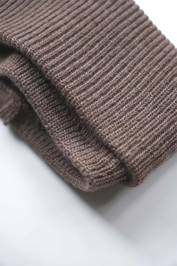 WOOL FLAP HEADBAND & NECK WARMER / BEIGE