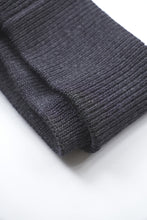 Load image into Gallery viewer, WOOL FLAP HEADBAND &amp; NECK WARMER / CHARCOAL