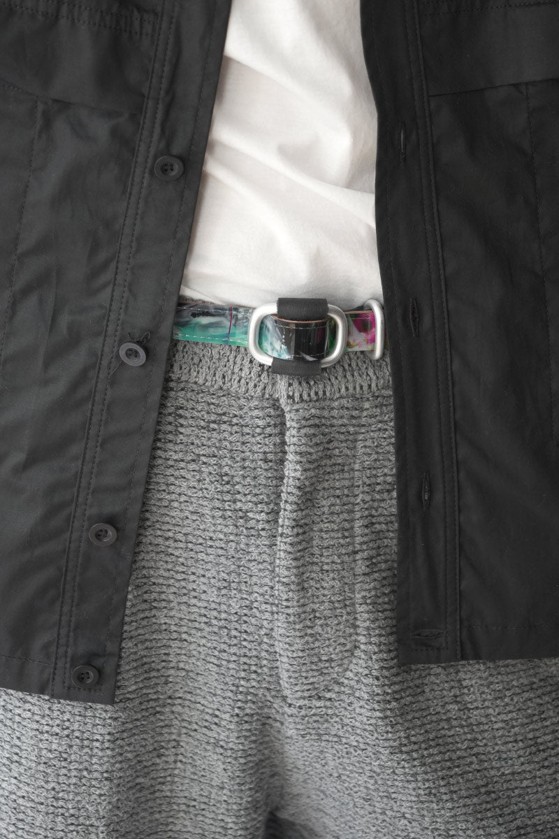 AL BELT PAINT 20MM SHORTBUCKLE / BLACK PAINT[神戸店]
