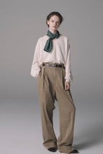 Load image into Gallery viewer, WESTERN BELT BRIDLE LEATHER / BLACK