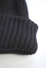 画像をギャラリービューアに読み込む, CASHMERE KNIT / BLACK