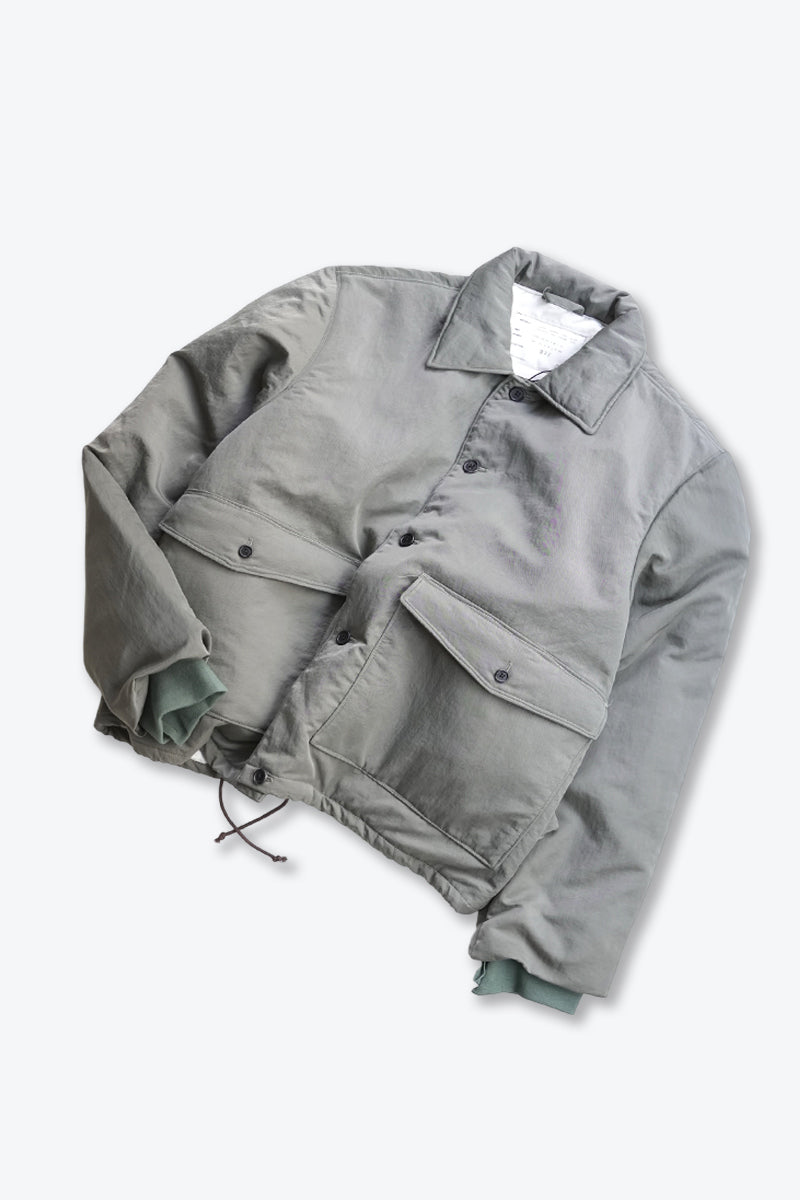 SLIM ZIP LONGSLEEVE / OBSIDIAN DEPYH WOOLCOSE RIDGE[26AW 입고 예정]