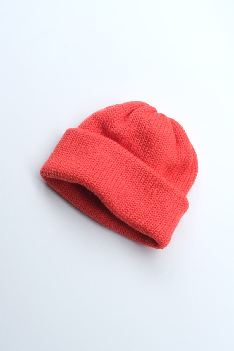 COMESANDGOES | WOOL STANDARD KNIT / ORANGE ウール3ゲージ