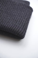 Load image into Gallery viewer, WOOL FLAP HEADBAND &amp; NECK WARMER / CHARCOAL