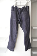 画像をギャラリービューアに読み込む, TIE ME UP PANT-DENIM L / INDIGO