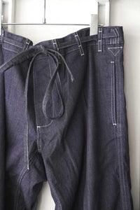 TIE ME UP PANT-DENIM L / INDIGO