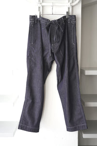 TIE ME UP PANT-DENIM L / INDIGO