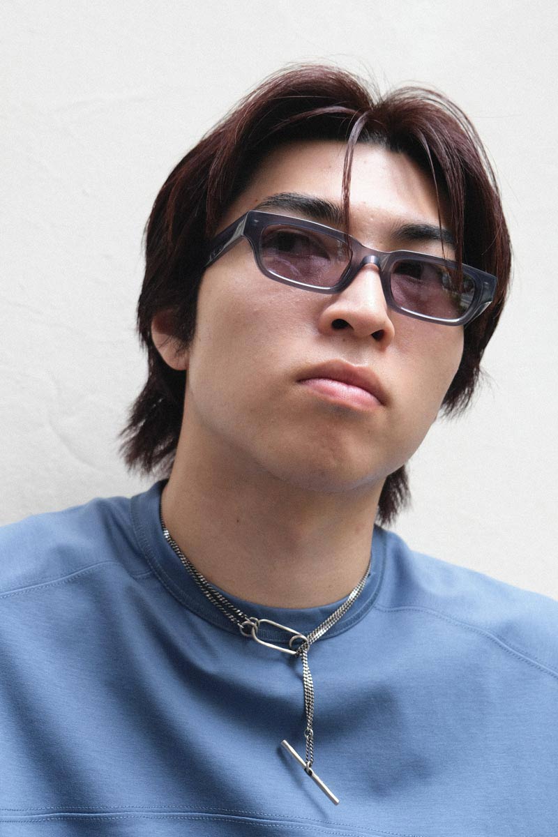 10M SQUARE SUNGLASSES / DARK GREY