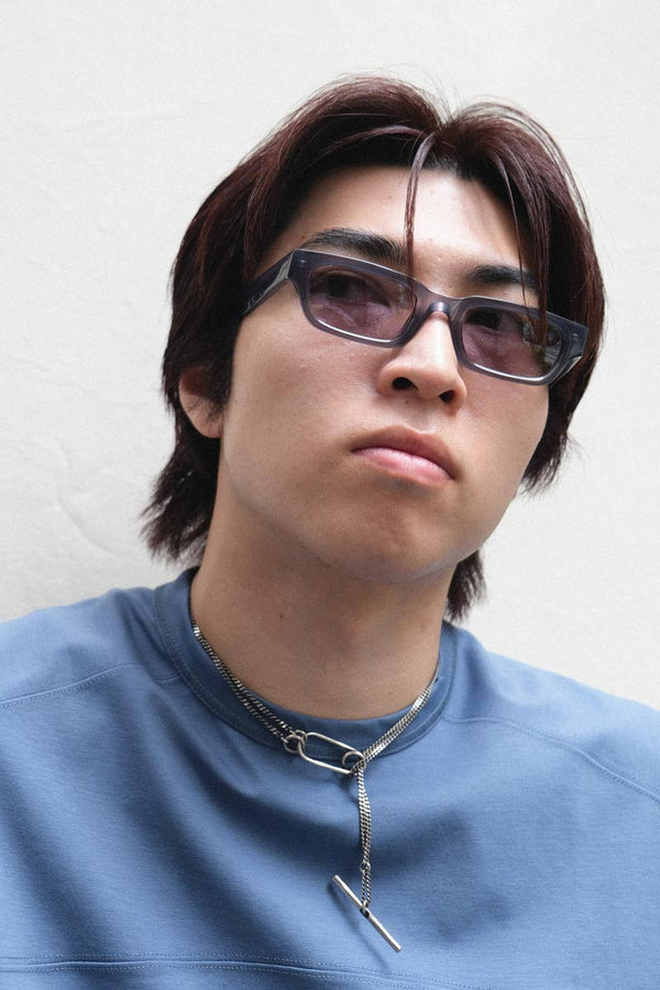 10M SQUARE SUNGLASSES / DARK GREY