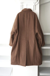 BIG BLOBBY COAT-KASPER / FUDGE