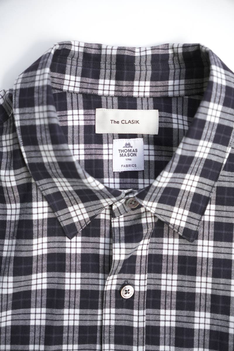 DOUBLE POCKET SHIRTS DJA 200/2 / WHITE [Kobe store]