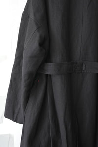 GREAT COAT-FELT / BLACK