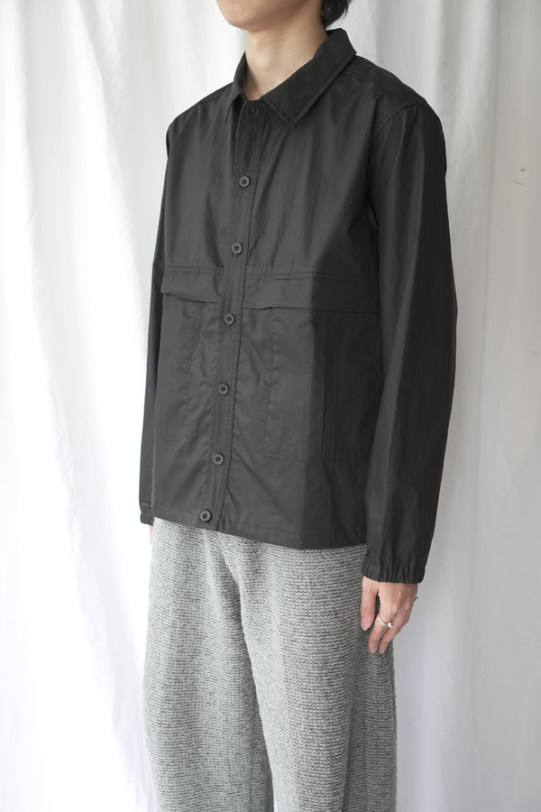 FABRICE JACKET -  LACQUED / BLACK