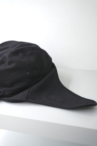 TECH WOOL ARMY EAR CAP / BLACK