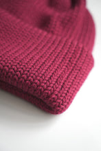 Load image into Gallery viewer, WOOL STANDARD KNIT / WINE