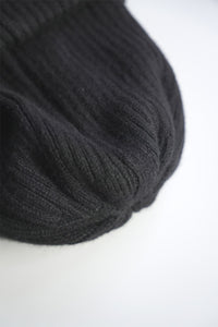 CASHMERE KNIT / BLACK