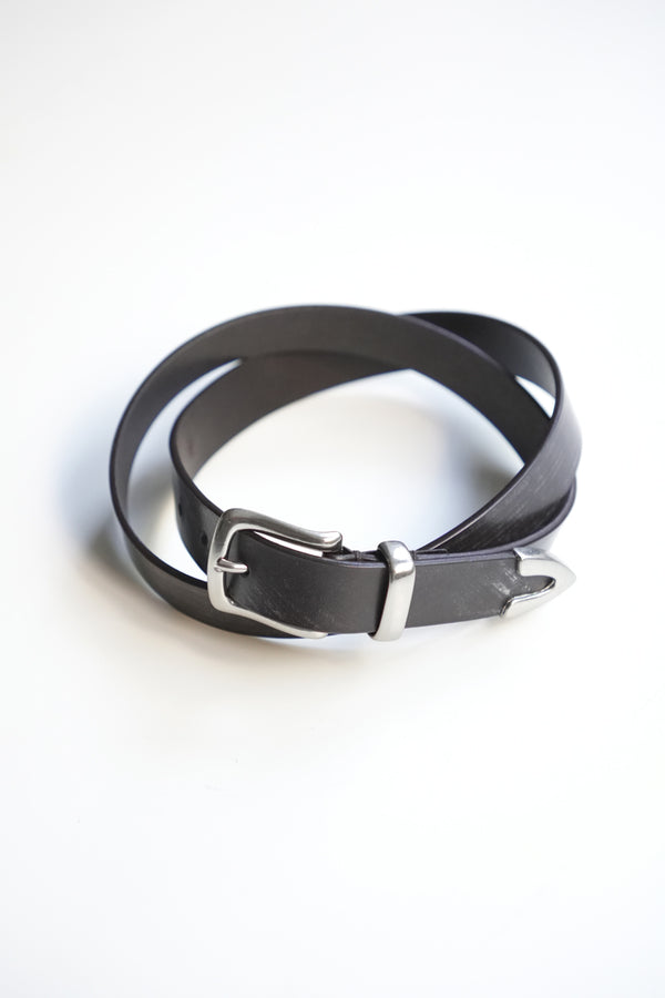 WESTERN BELT BRIDLE LEATHER / BROWN [Kobe store][Scheduled to arrive in autumn/winter 2026]