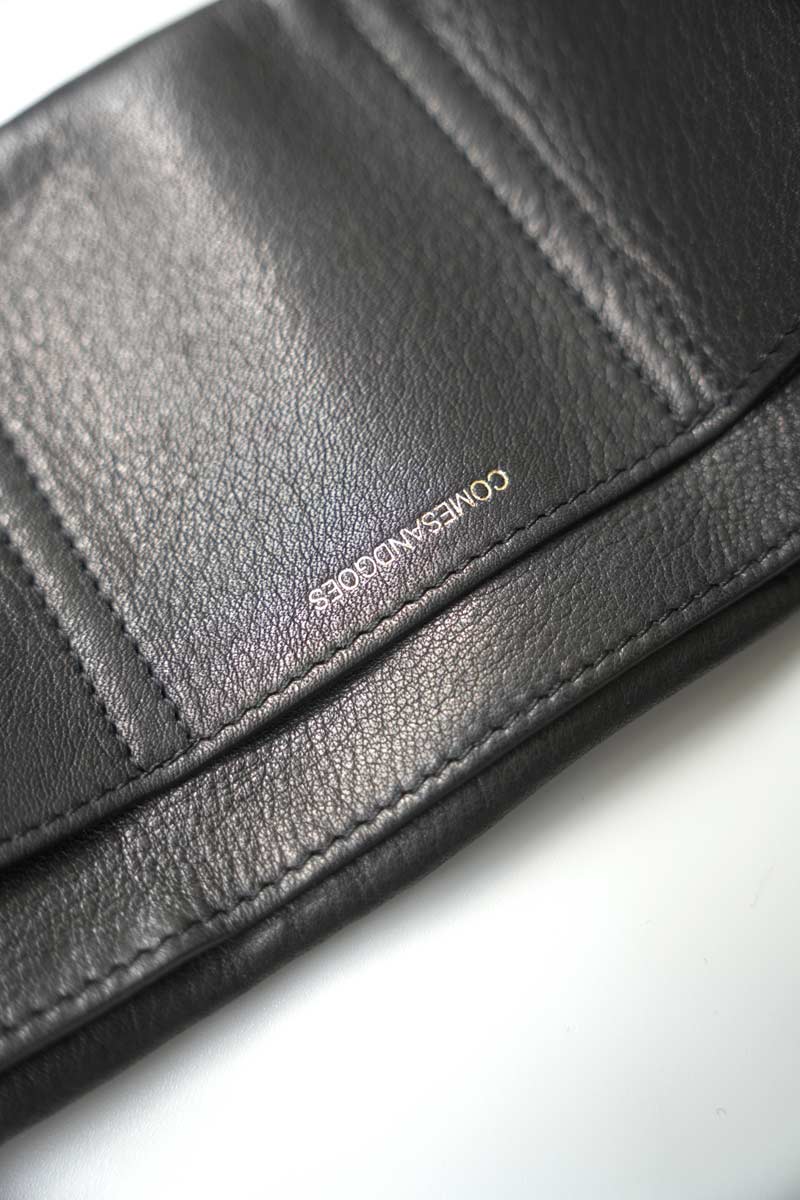 COMES WALLET & KEY CHAIN / BLACK [26AW入荷予定]
