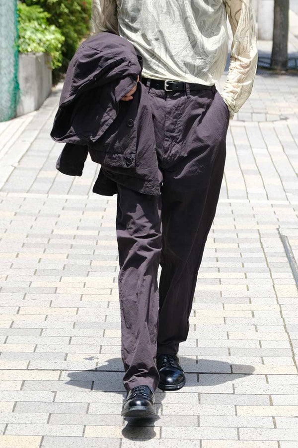 DOUBLE DYED AH PANTS-TOUGH COT / ONYX [20%OFF]