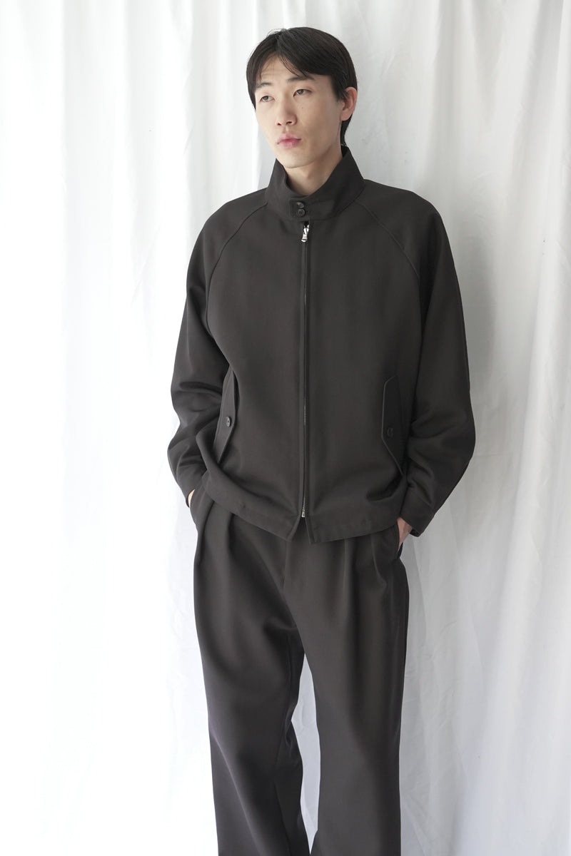 HARRINGTON HIGH DENSITY WOOL GABARDINE / KHAKI [Kobe Store]
