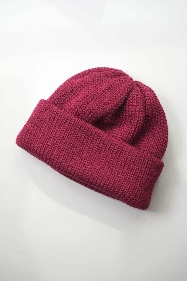 WOOL STANDARD KNIT / WINE