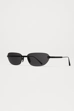 Load image into Gallery viewer, OVAL RIMLESS SUNGLASSES / BLACK