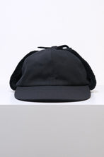 Load image into Gallery viewer, CLEAR TWILL EAR CAP1 / BLACK 