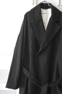 GREAT COAT-FELT / BLACK