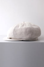 画像をギャラリービューアに読み込む, LINEN &amp; WOOL CASQUETTE / LIGHT BEIGE