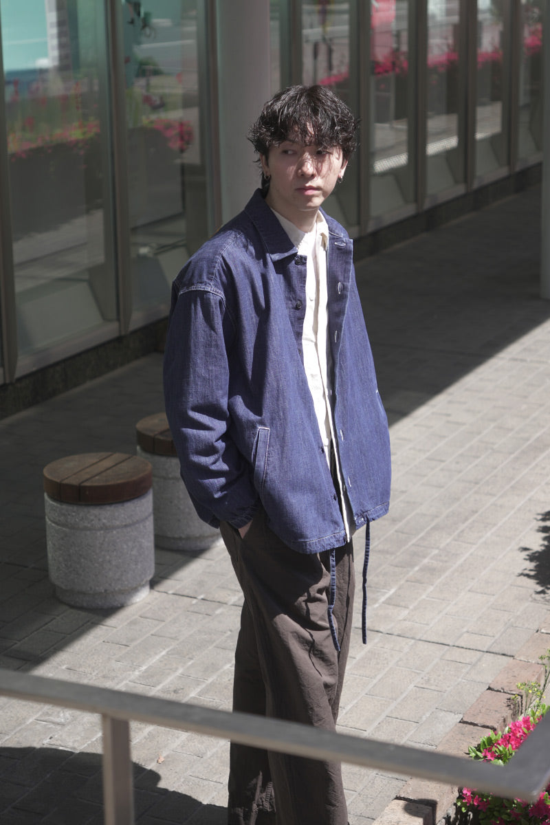 EUDES DENIM SHIRT-L DENIM / INDIGO