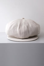 画像をギャラリービューアに読み込む, LINEN &amp; WOOL CASQUETTE / LIGHT BEIGE