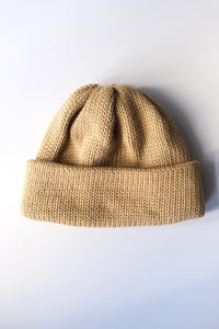 COTTON 3G STANDARD KNIT / BEIGE