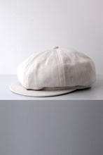 画像をギャラリービューアに読み込む, LINEN &amp; WOOL CASQUETTE / LIGHT BEIGE