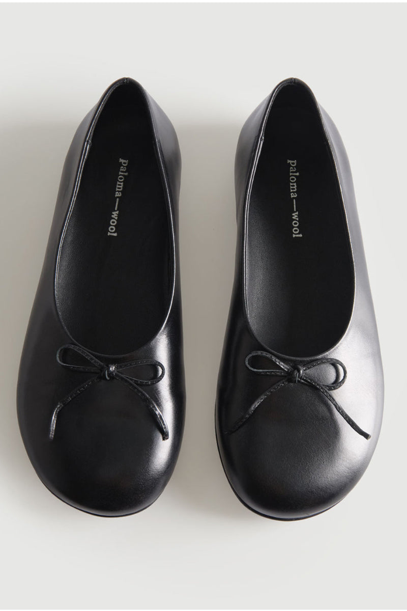 NAPOLI BALLERINE SHOES / BLACK